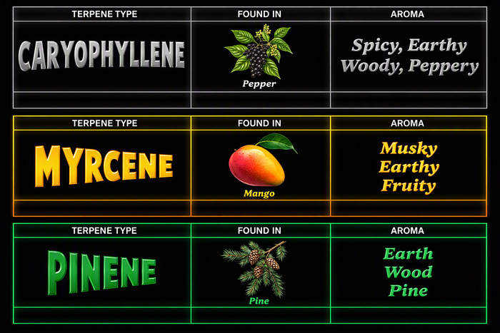 Top 3 Terpenes