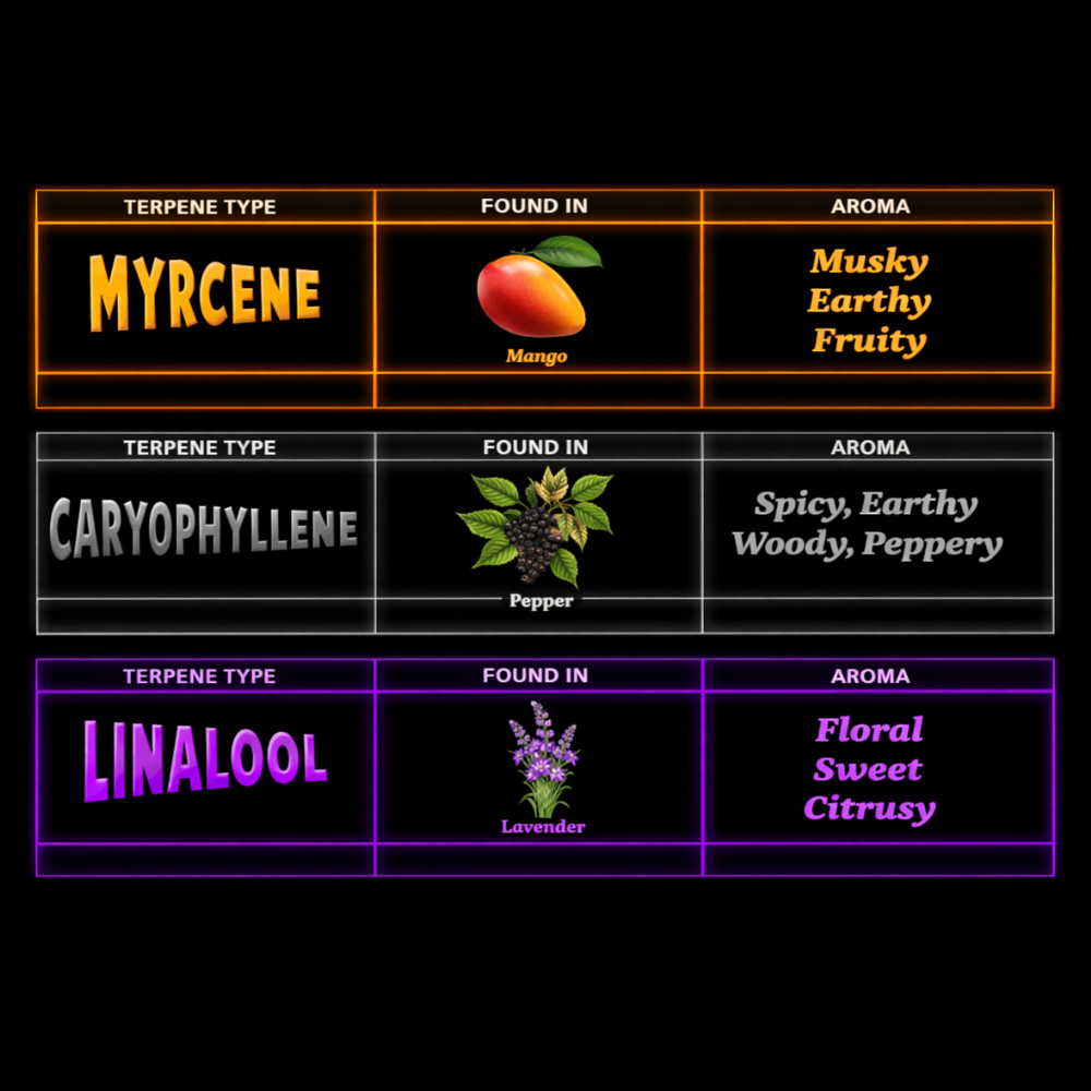 TOP 3 TERPENES