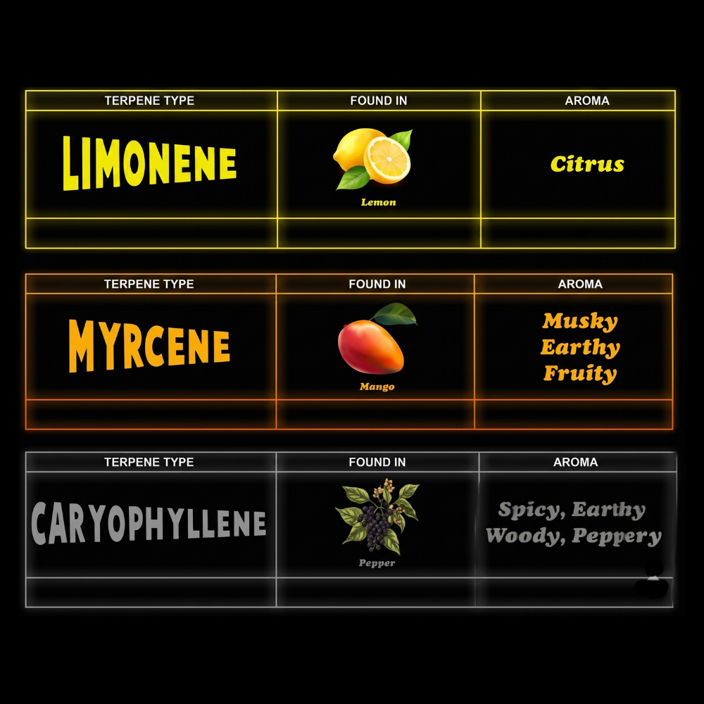 TOP 3 TERPENES
