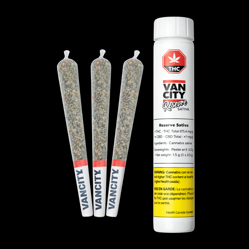 AVAILABLE IN RESERVE INDICA PRE-ROLLS 3 X 0.5G
